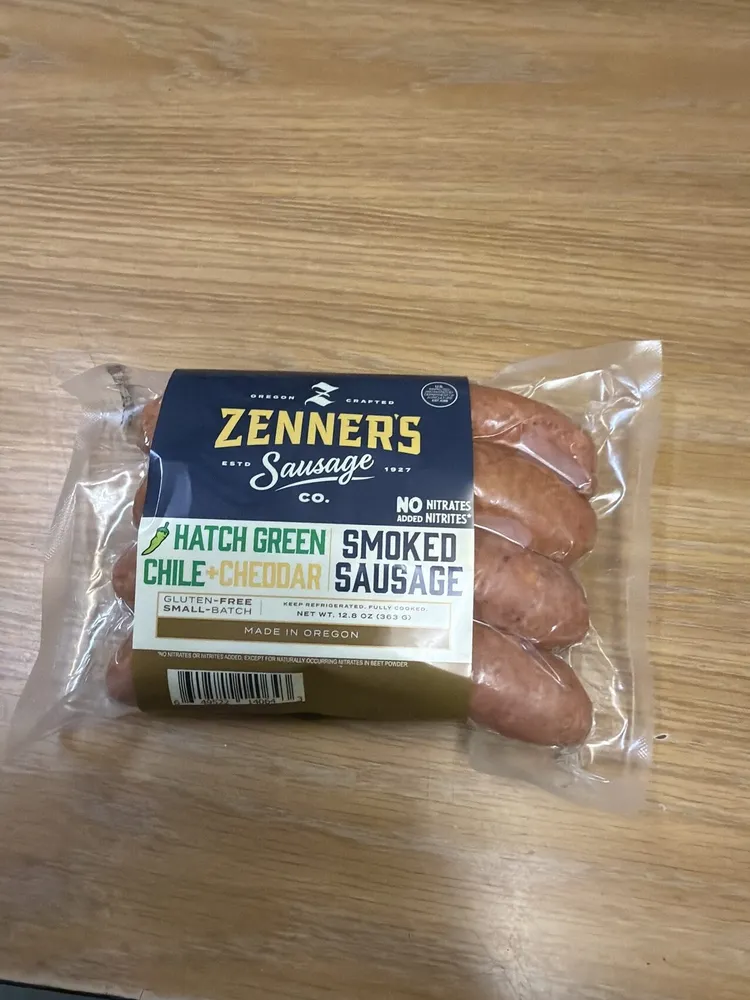 Smoked Sausage Hatch Green Chile + Cheddar