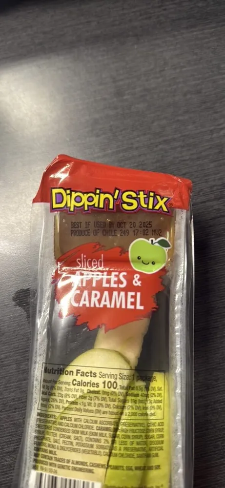 Sliced Apples & Caramel