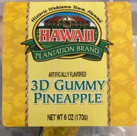 3D Gummy Pineapple
