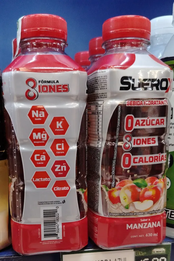 Suerox sabor a Manzana