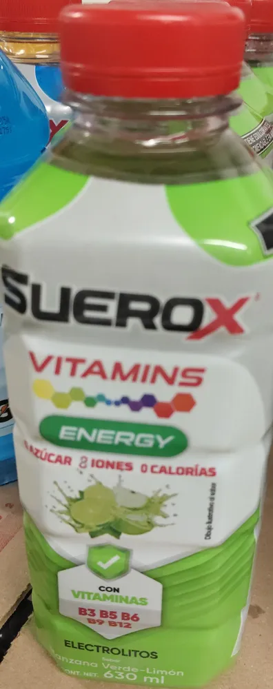 Vitamins Energy Electrolitos Manzana Verde-Limón