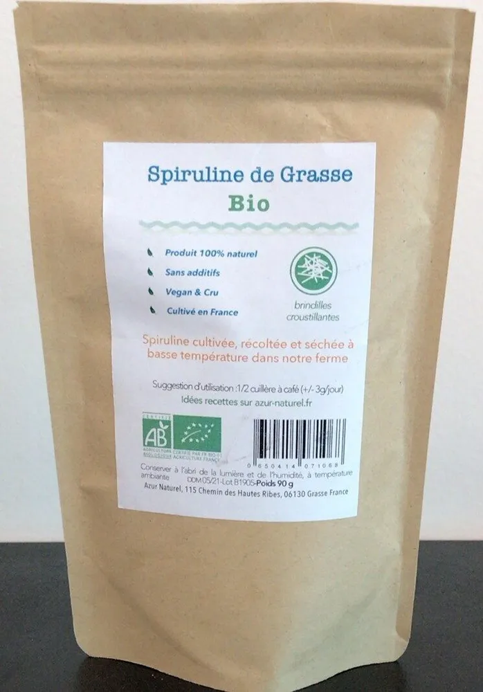 Spiruline de Grasse Bio