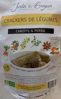 Crackers de légumes Carotte & Persil