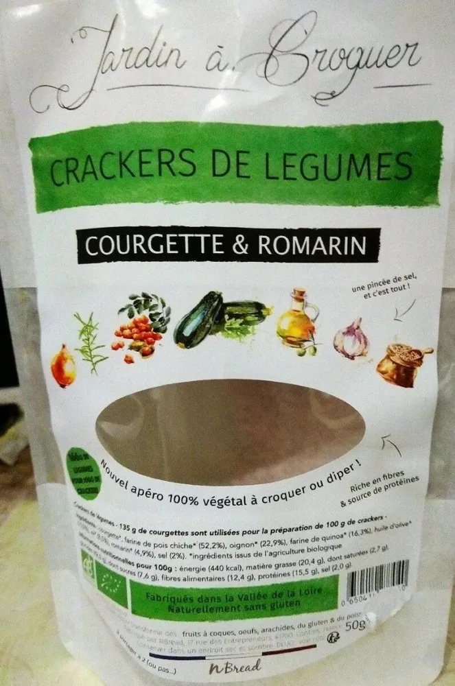 Crackers de légumes