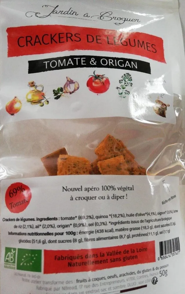 Crackers de légumes