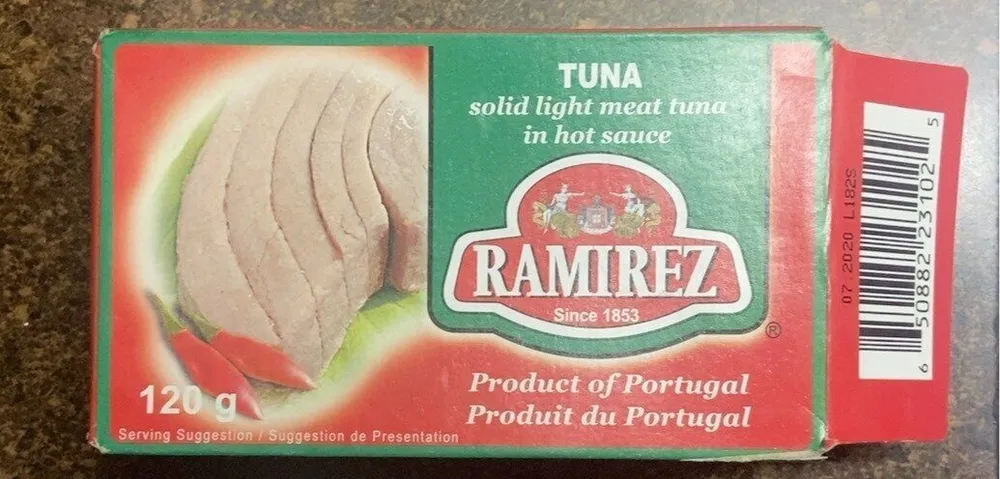 Tuna in hot sauce