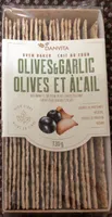 Olives & Garlic Flat Bread Sticks