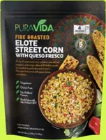 Fire roasted elote street corn with queso fresco