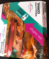 Hamburguesa de pollo corral