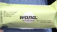 Waffan’d cream cioccollato bianco e piatacchio