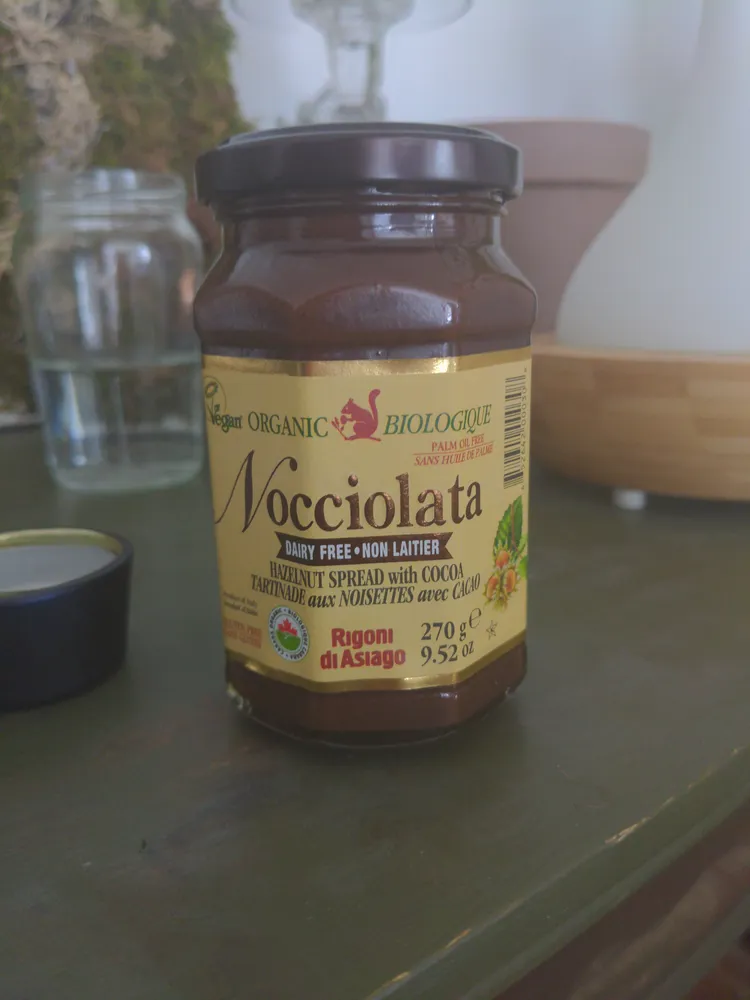 Nocciolata Dairy Free Hazelnut Spread with Cocoa