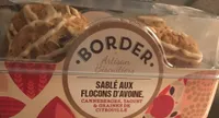 Sablé aux Flocons d'Avoine, Canneberges, Yaourt & Graines de Citrouille