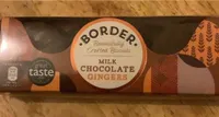 Biscuits - milk chocolate gingers