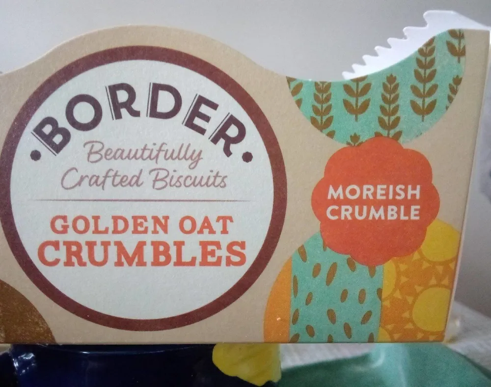 Golden oat crumbles