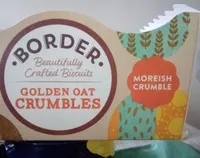 Golden oat crumbles