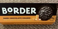 Dark chocolate orange biscuits