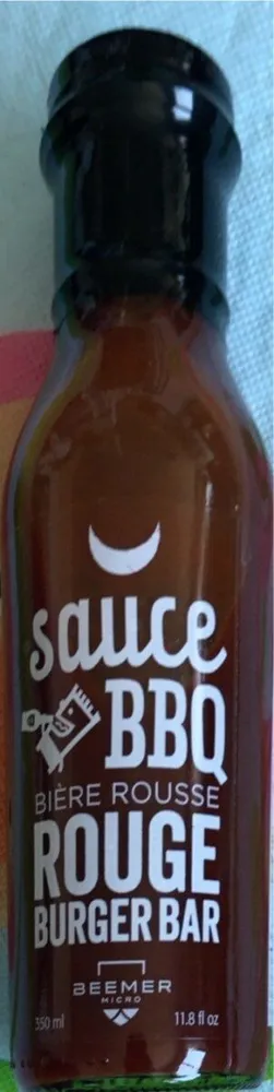 Sauce BBQ biere rousse
