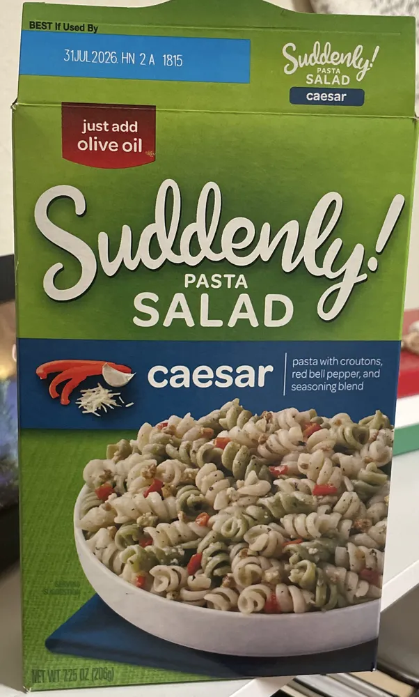 Suddenly! Pasta Salad caesar