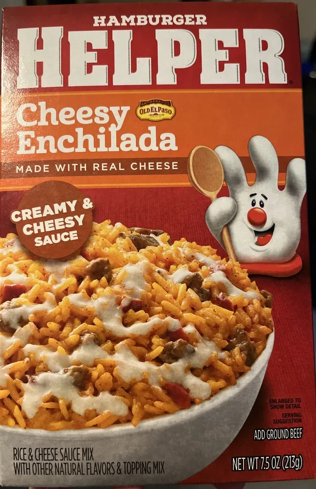 Cheesy Enchilada with Ground Beef
