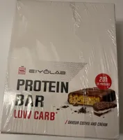 Protein Bar Low Carb Saveur Cookie and Cream