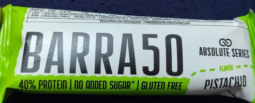 Barra 50 pistacchio