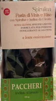 Spirulina Pasta di mais e riso