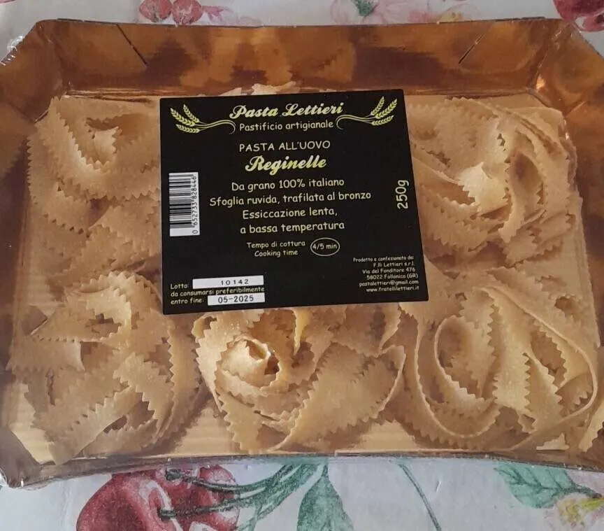 Pasta all'uovo reginelle