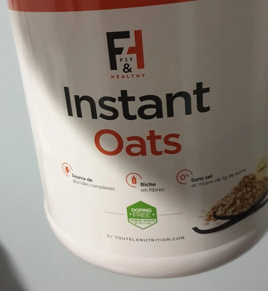 Instant oats