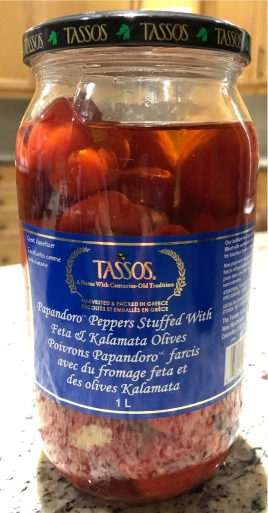 Papandoro Peppers stuffed with Feta & Kalamata Olives