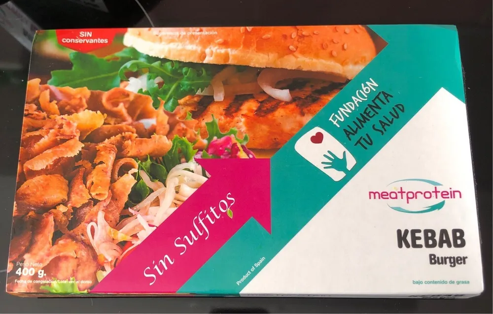 Kebab burger