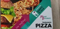 Hamburguesas de pollo con sabor a pizza