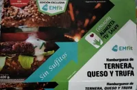 Hamburguesa de ternera queso y trufa