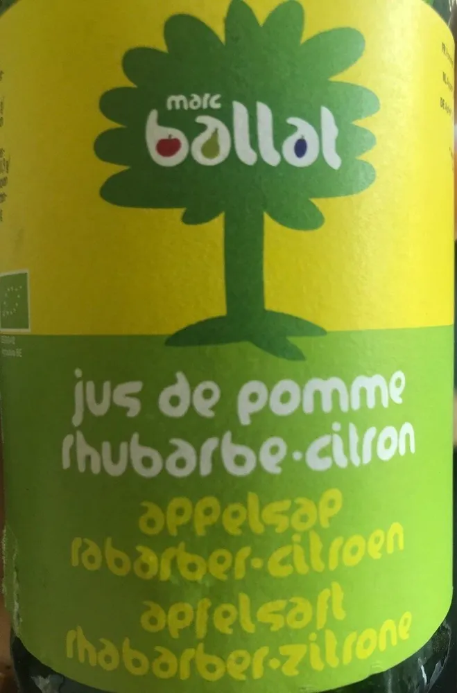 Jus de pomme-rhubarbe-citron / Marc Ballat