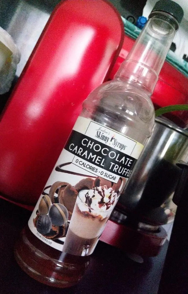 Chocolate caramel truffle