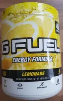 G Fuel Energy Formula Lemonade Tub