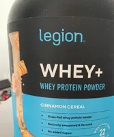 Whey Protein Powder (cinnamon cereal)