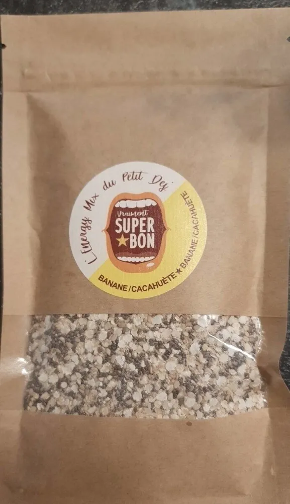 Énergy mix banane cacahuète