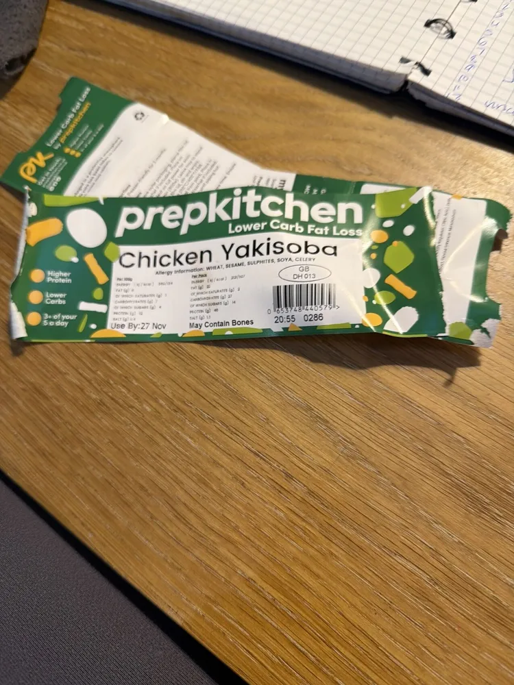 Chicken yakisoba (lower Carb Fat Loss)