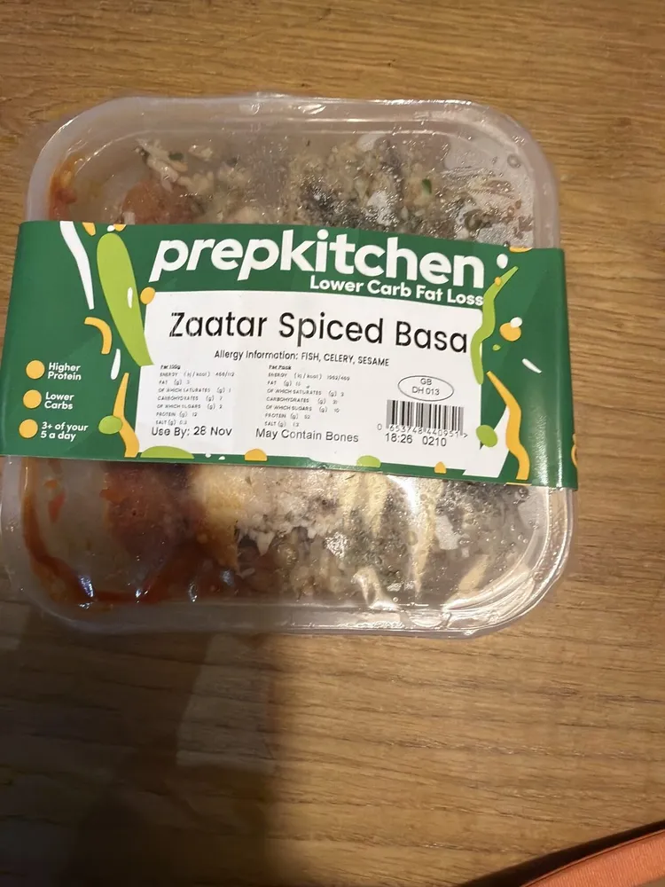 Zaatar Spiced bass (lower Carb Fat loss)