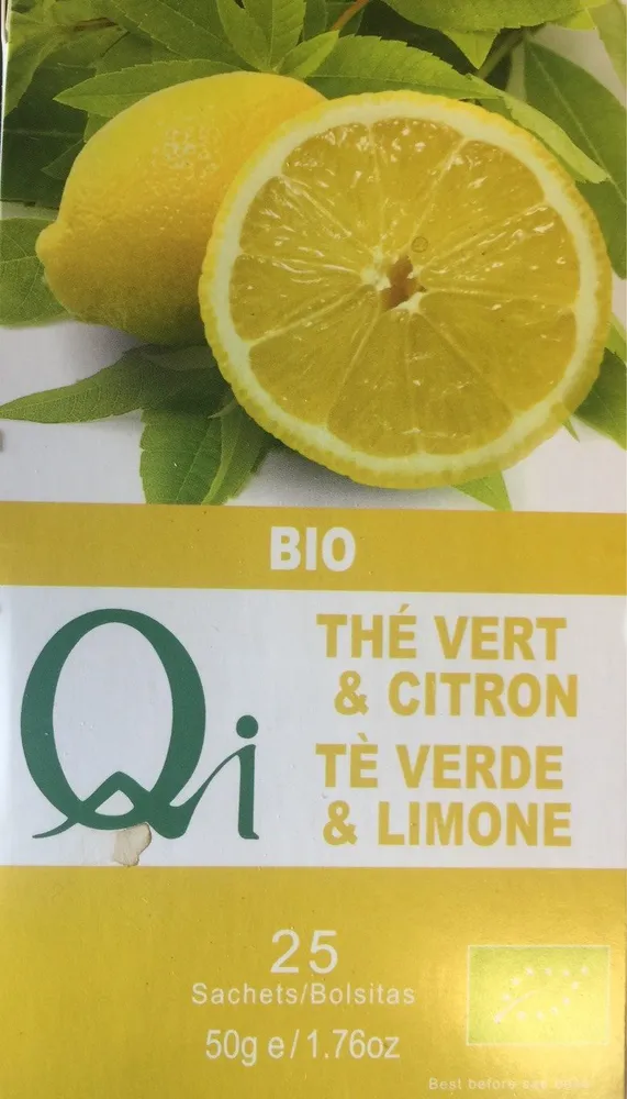 The Vert Qi Chine Citron 25 Infu. Bio