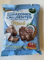 Corazones Crujientes Chocolate Coco