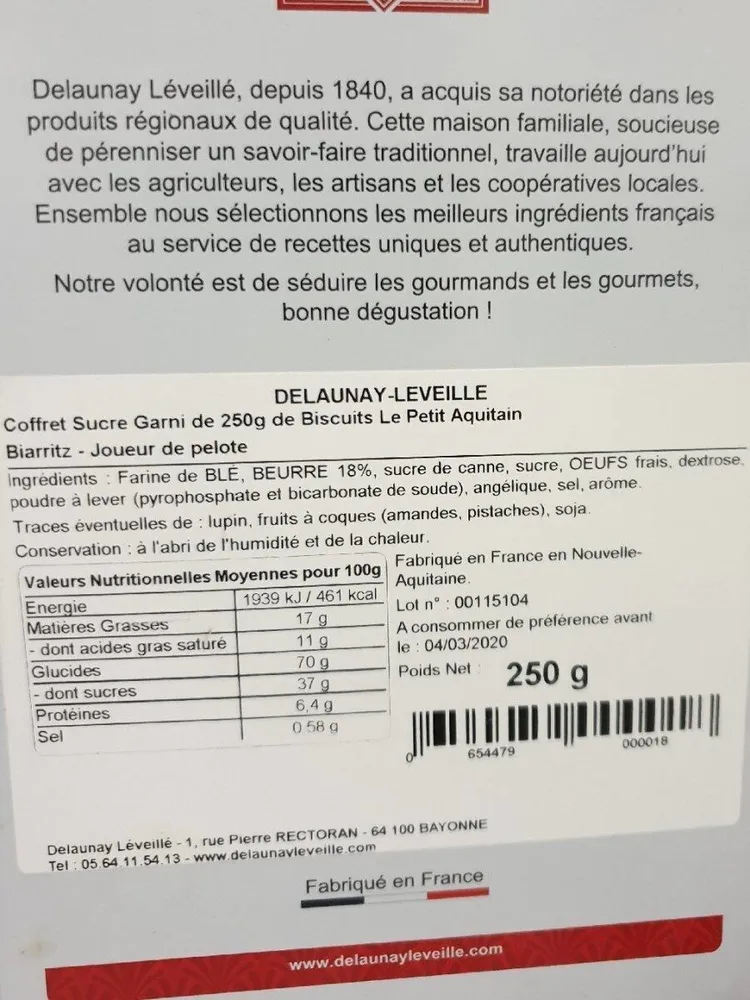 Sablés basques