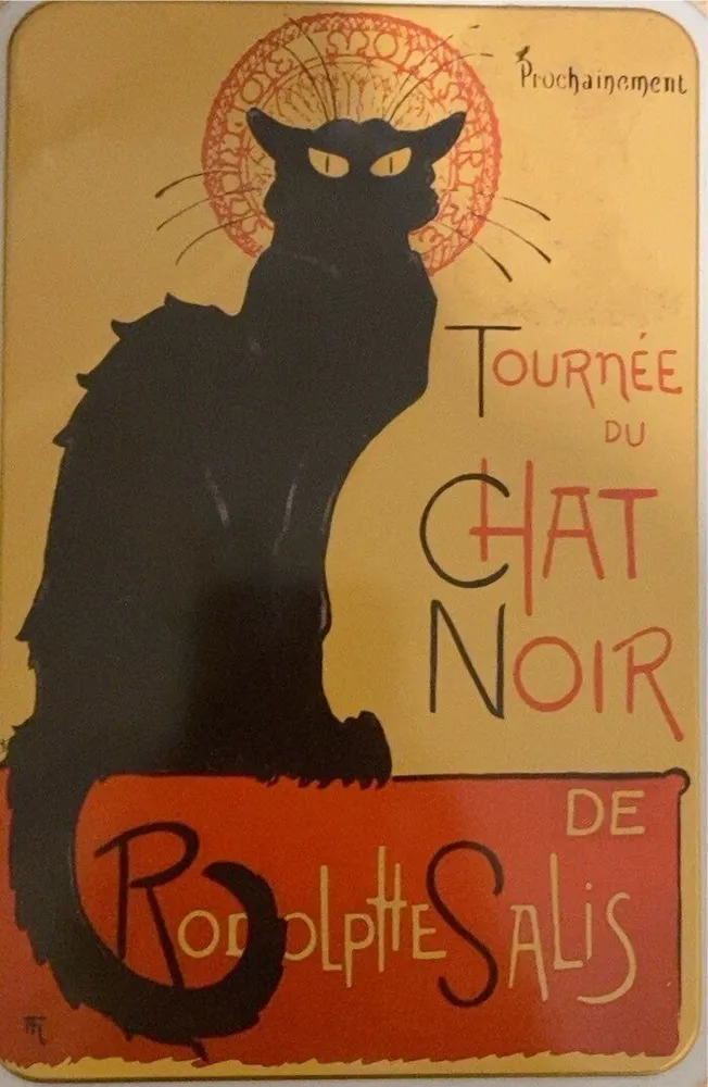 Tournée du chat noir de rodolphe salis