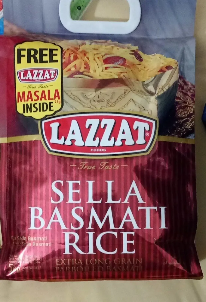 Sella basmati rice
