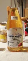 Jus de pomme bio pétillant