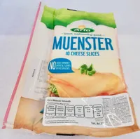Muenster cheese slices, muenster