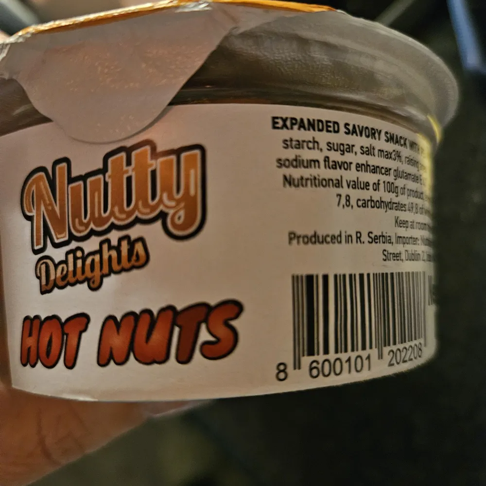 Nutty Delights Hot Nuts