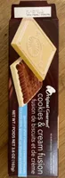 Fusion de biscuits et de creme