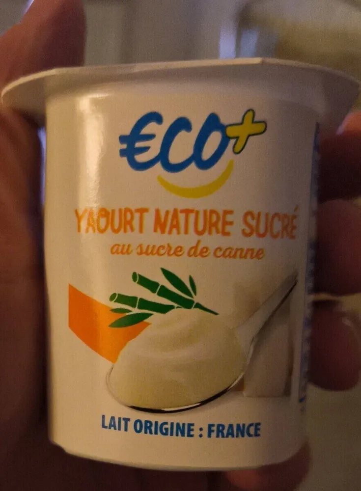 Yaourt nature sucré