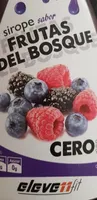 Sirope sabor frutas del bosque cero